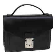 Pre-owned Leather louis-vuitton-bags Louis Vuitton Vintage , Black , D...