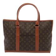 Pre-owned Canvas louis-vuitton-bags Louis Vuitton Vintage , Brown , Da...