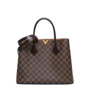 Pre-owned Canvas handbags Louis Vuitton Vintage , Brown , Dames