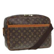 Pre-owned Canvas louis-vuitton-bags Louis Vuitton Vintage , Brown , Da...