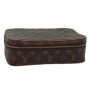 Pre-owned Canvas louis-vuitton-bags Louis Vuitton Vintage , Brown , Da...