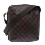 Pre-owned Canvas shoulder-bags Louis Vuitton Vintage , Brown , Dames