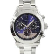 Pre-owned Stainless Steel watches Salvatore Ferragamo Pre-owned , Blue...