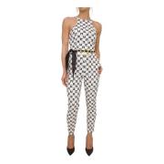 Stijlvolle Jumpsuit voor Vrouwen Elisabetta Franchi , Multicolor , Dam...