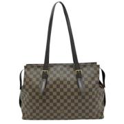 Pre-owned Canvas louis-vuitton-bags Louis Vuitton Vintage , Brown , Da...