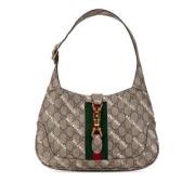 Pre-owned Fabric crossbody-bags Gucci Vintage , Beige , Dames