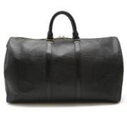 Pre-owned Leather louis-vuitton-bags Louis Vuitton Vintage , Black , D...