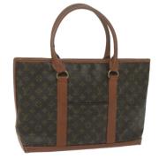 Pre-owned Canvas louis-vuitton-bags Louis Vuitton Vintage , Brown , Da...