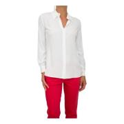 Stijlvolle Blouse voor Vrouwen Elisabetta Franchi , White , Dames