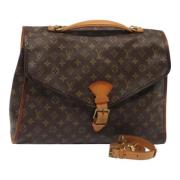 Pre-owned Canvas louis-vuitton-bags Louis Vuitton Vintage , Brown , Da...