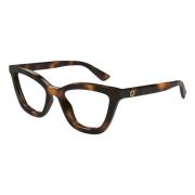 Stijlvolle Bril in Zwart Gucci , Brown , Dames