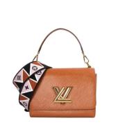 Pre-owned Leather louis-vuitton-bags Louis Vuitton Vintage , Brown , D...