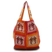 Pre-owned Leather totes Hermès Vintage , Multicolor , Dames