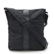 Pre-owned Canvas shoulder-bags Hermès Vintage , Black , Dames