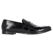 Pre-owned Leather flats Prada Vintage , Black , Heren