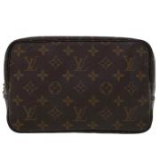 Pre-owned Canvas louis-vuitton-bags Louis Vuitton Vintage , Brown , Da...