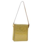 Pre-owned Leather louis-vuitton-bags Louis Vuitton Vintage , Yellow , ...