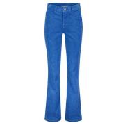 Ribfluwelen Bibette Broek Red Button , Blue , Dames