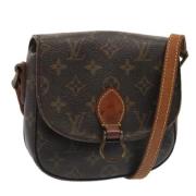 Pre-owned Canvas louis-vuitton-bags Louis Vuitton Vintage , Brown , Da...