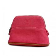 Pre-owned Canvas pouches Hermès Vintage , Pink , Dames