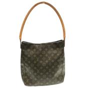 Pre-owned Canvas louis-vuitton-bags Louis Vuitton Vintage , Brown , Da...