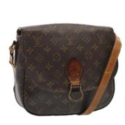 Pre-owned Canvas louis-vuitton-bags Louis Vuitton Vintage , Brown , Da...