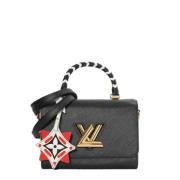 Pre-owned Leather louis-vuitton-bags Louis Vuitton Vintage , Black , D...