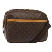 Pre-owned Canvas louis-vuitton-bags Louis Vuitton Vintage , Brown , Da...