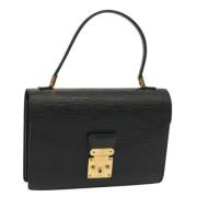 Pre-owned Leather louis-vuitton-bags Louis Vuitton Vintage , Black , D...