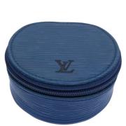 Pre-owned Leather louis-vuitton-bags Louis Vuitton Vintage , Blue , Da...