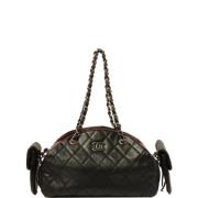 Pre-owned Fabric chanel-bags Chanel Vintage , Black , Dames