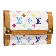 Pre-owned Canvas louis-vuitton-bags Louis Vuitton Vintage , White , Da...