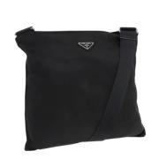 Pre-owned Nylon prada-bags Prada Vintage , Black , Dames