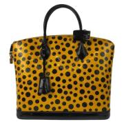 Pre-owned Leather louis-vuitton-bags Louis Vuitton Vintage , Yellow , ...