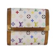 Pre-owned Canvas clutches Louis Vuitton Vintage , Multicolor , Dames