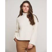 Mock Neck Sweater Karen Pullover Rino&Pelle , Beige , Dames