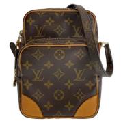 Pre-owned Canvas louis-vuitton-bags Louis Vuitton Vintage , Brown , Da...