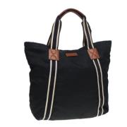 Pre-owned Canvas totes Gucci Vintage , Black , Dames