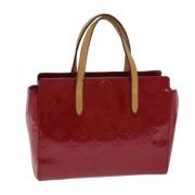 Pre-owned Leather louis-vuitton-bags Louis Vuitton Vintage , Red , Dam...