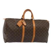 Pre-owned Canvas louis-vuitton-bags Louis Vuitton Vintage , Brown , Da...