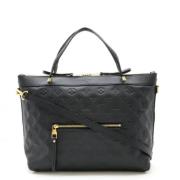 Pre-owned Leather louis-vuitton-bags Louis Vuitton Vintage , Black , D...