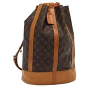 Pre-owned Canvas louis-vuitton-bags Louis Vuitton Vintage , Brown , Da...