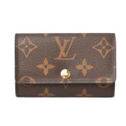 Pre-owned Canvas key-holders Louis Vuitton Vintage , Brown , Heren