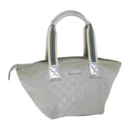 Pre-owned Canvas gucci-bags Gucci Vintage , Gray , Dames