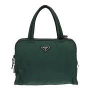 Pre-owned Fabric prada-bags Prada Vintage , Green , Dames