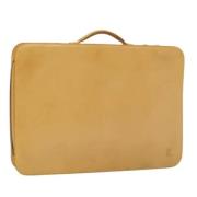 Pre-owned Leather louis-vuitton-bags Louis Vuitton Vintage , Yellow , ...