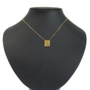 Pre-owned Metal necklaces Celine Vintage , Yellow , Dames