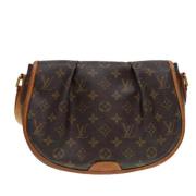 Pre-owned Canvas louis-vuitton-bags Louis Vuitton Vintage , Brown , Da...