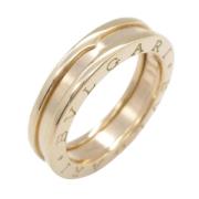 Pre-owned Metal rings Bvlgari Vintage , Yellow , Dames