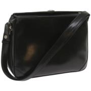 Pre-owned Leather gucci-bags Gucci Vintage , Black , Dames